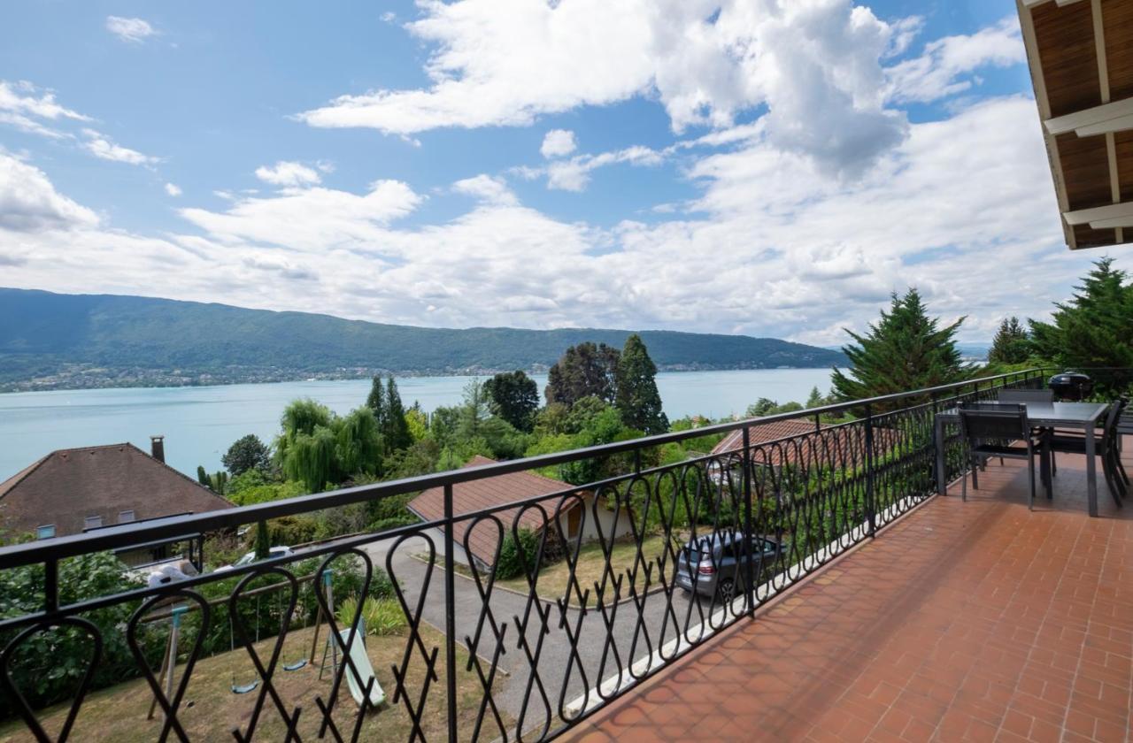 T4 Avec Vue Imprenable Sur Le Lac D'Annecy Apartment Veyrier-du-Lac Exterior photo